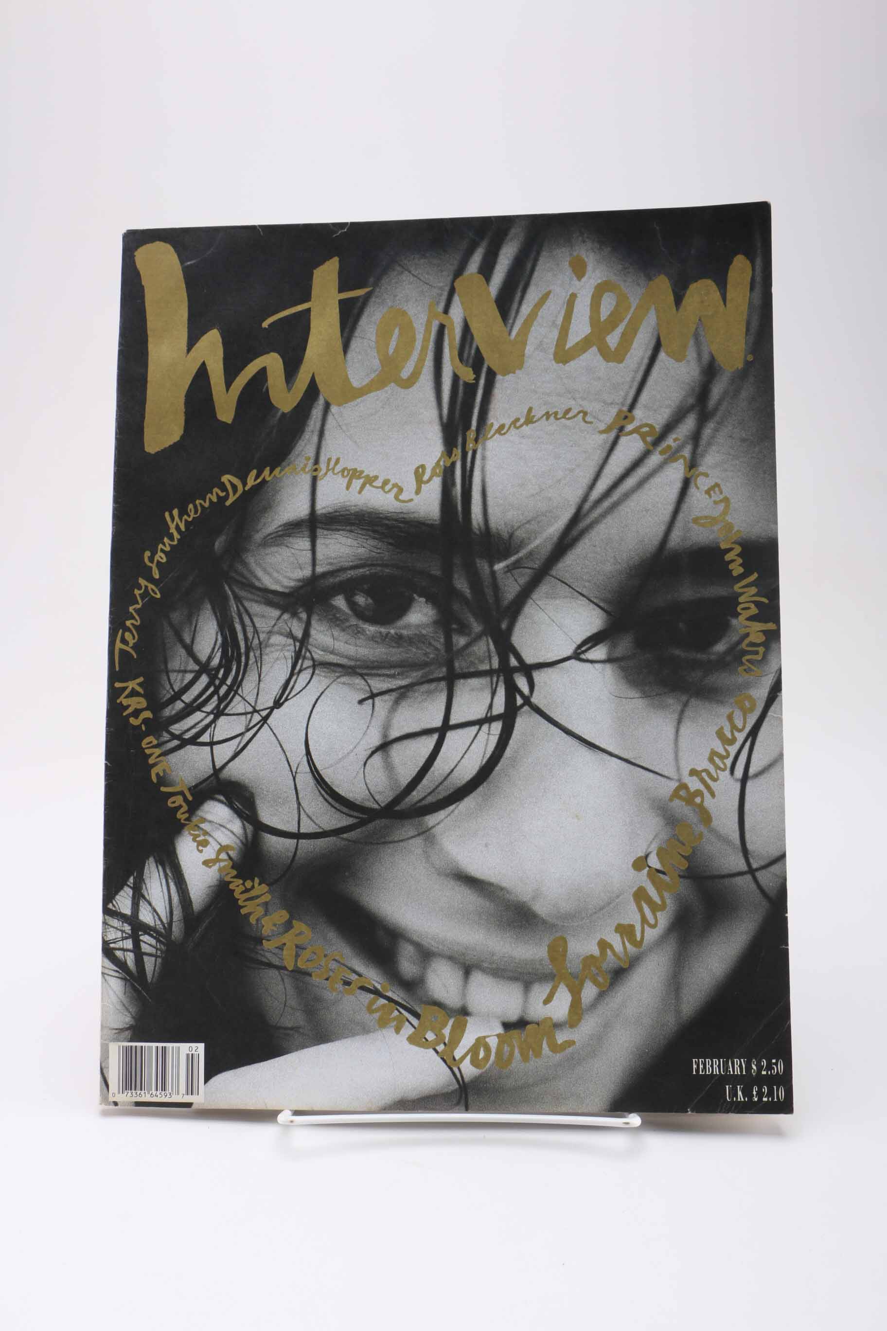 Collection of 1990 "Interview" Magazines