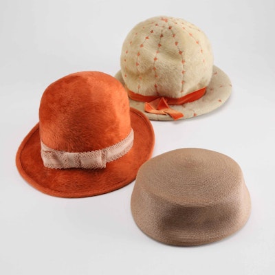 Vintage Chapeaux, Mr. Dennis and Peck & Peck Hats Vintage Chapeaux, Mr. Dennis and Peck & Peck Hats