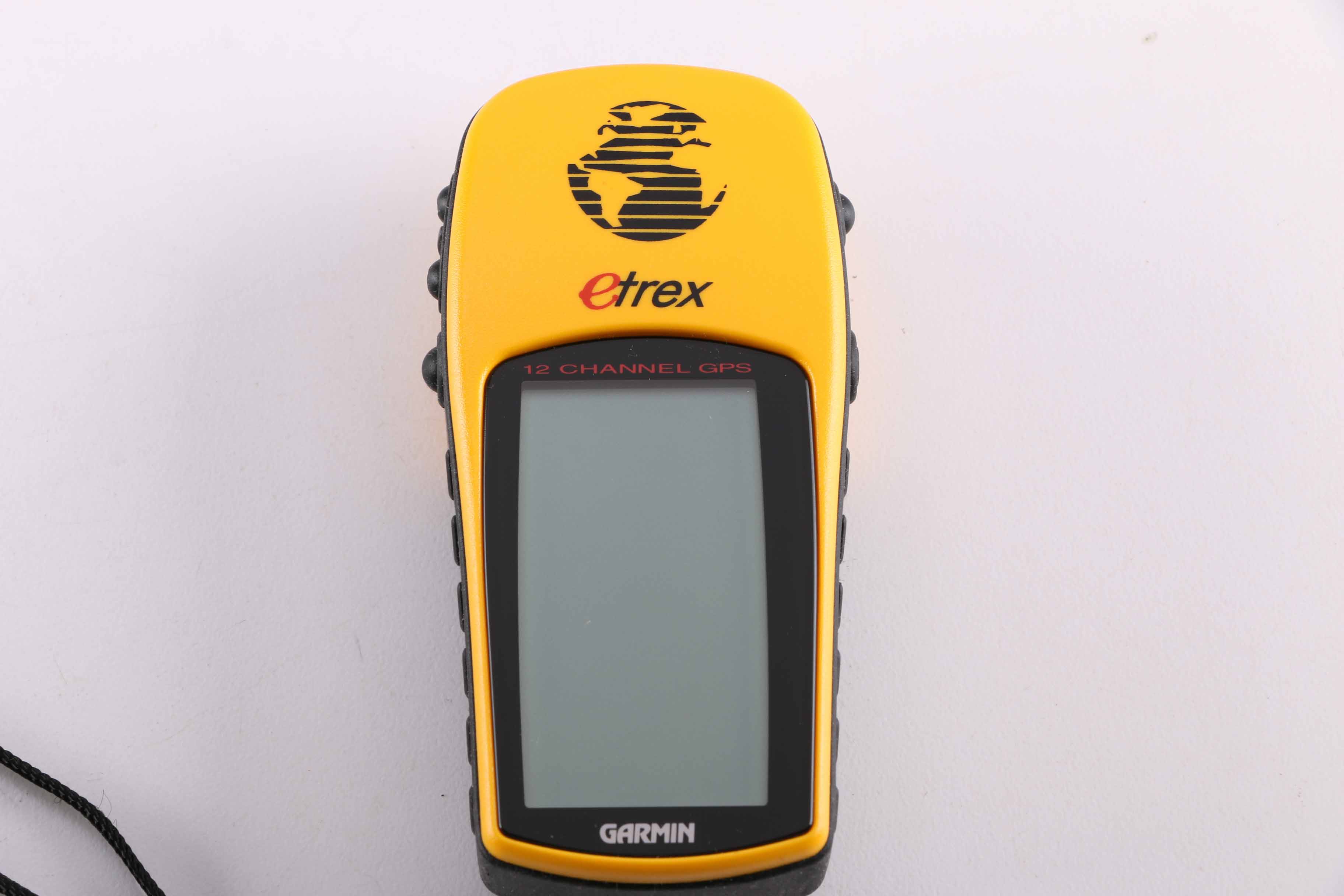 Garmin eTrex GPS Unit with Carrying Cases