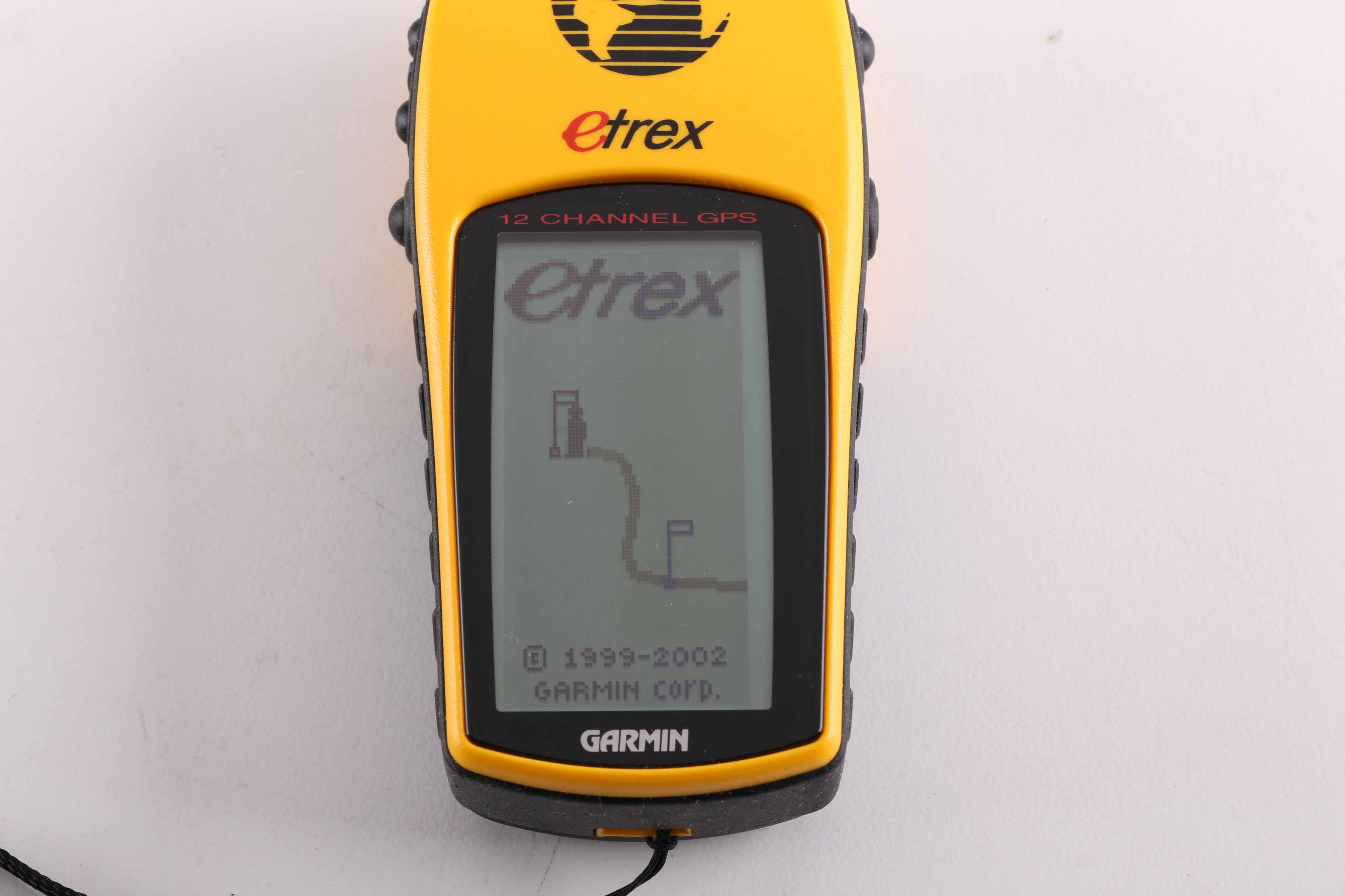 Garmin eTrex GPS Unit with Carrying Cases