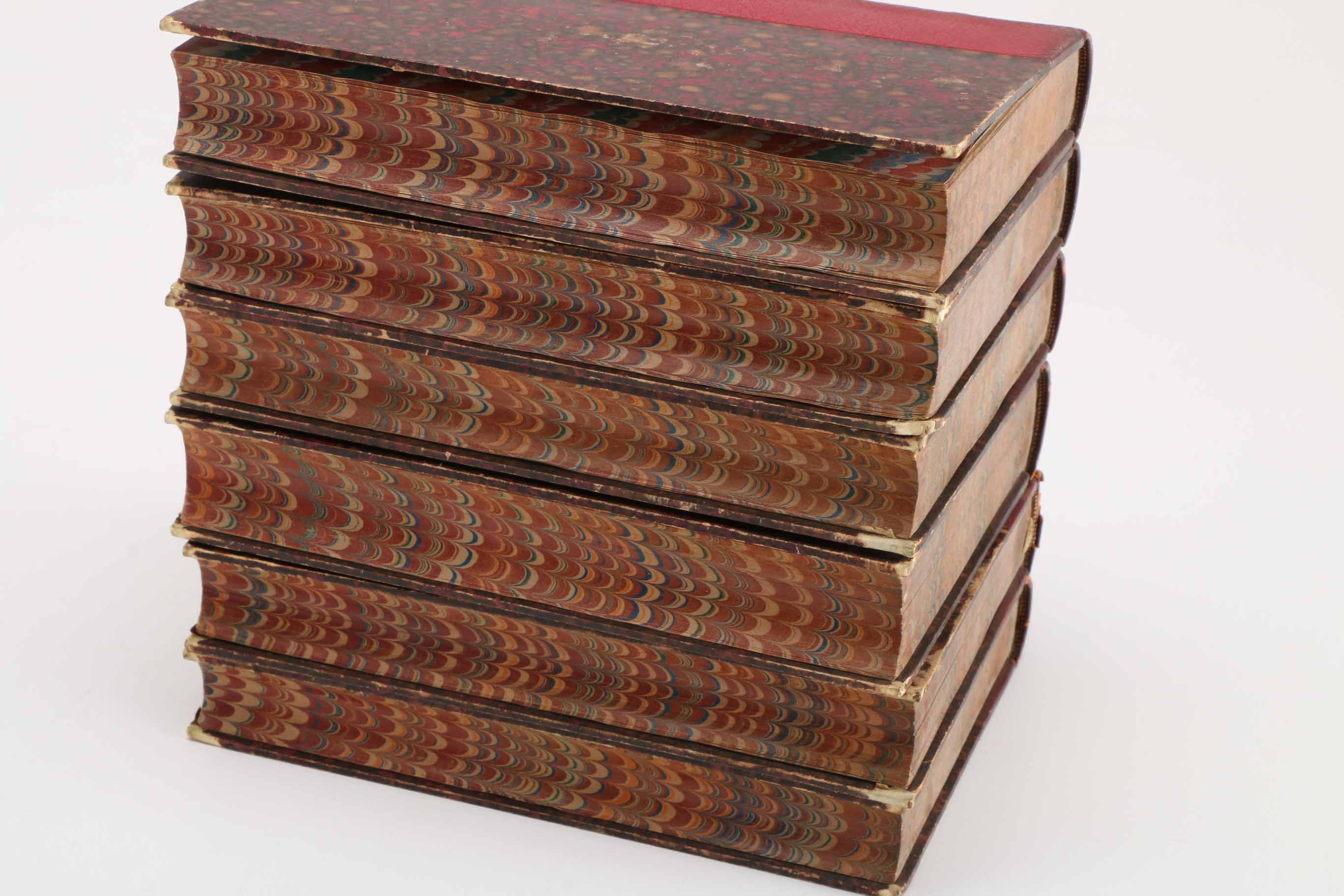 Six Antiquarian Volumes of French-Language Grecian Tragedy and Latin Poetry