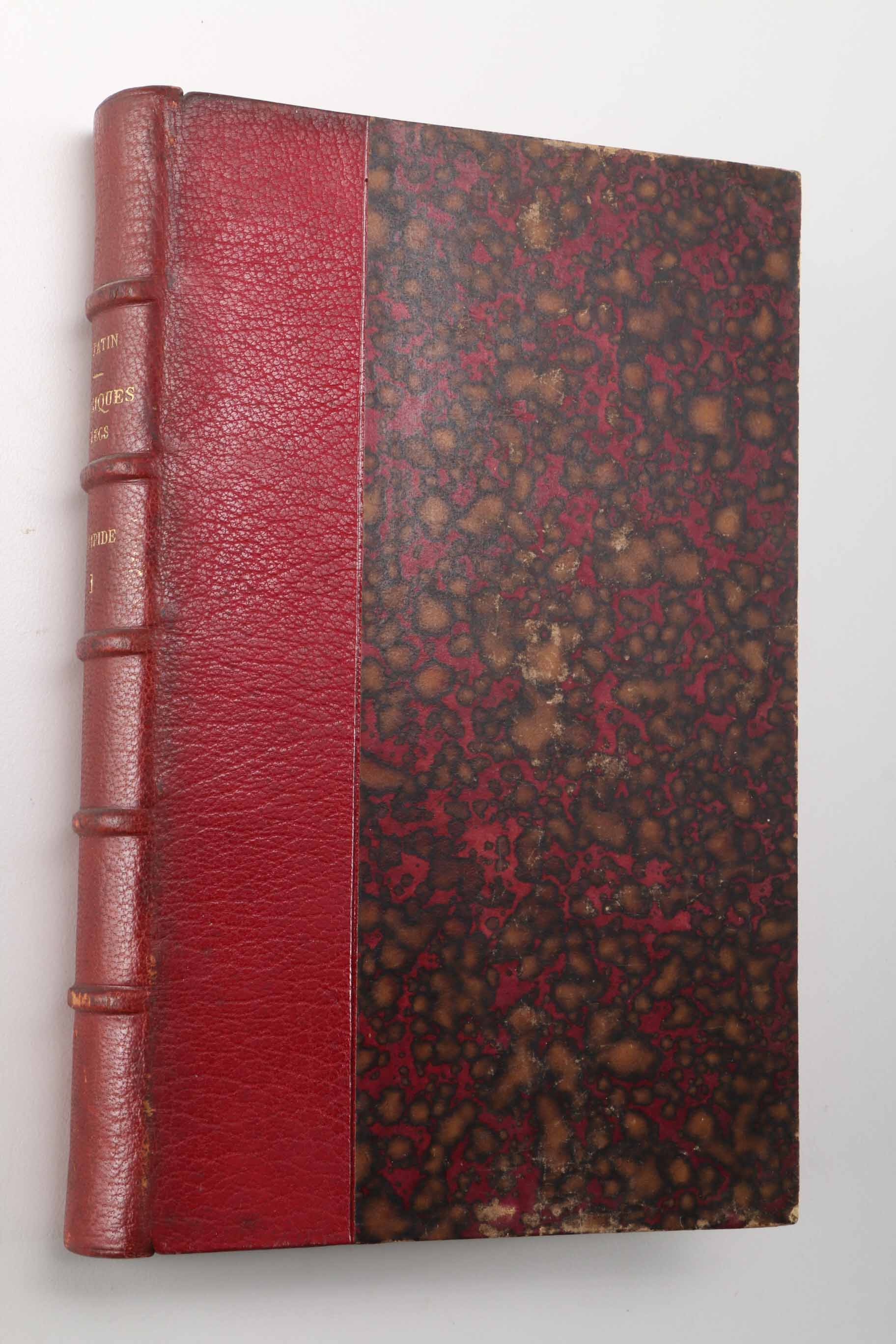 Six Antiquarian Volumes of French-Language Grecian Tragedy and Latin Poetry