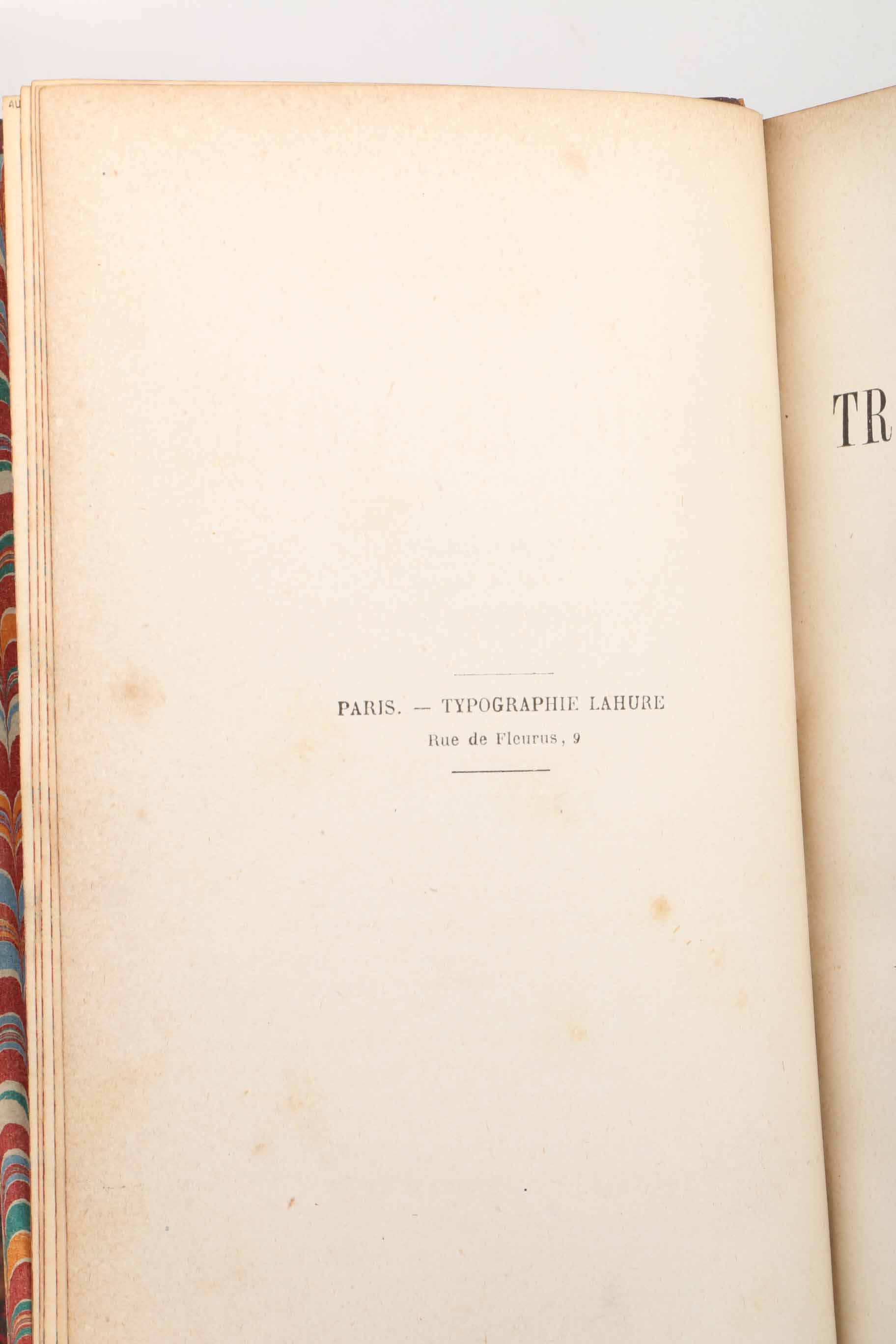 Six Antiquarian Volumes of French-Language Grecian Tragedy and Latin Poetry
