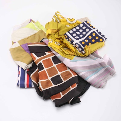 Collection of Vintage Scarves Collection of Vintage Scarves