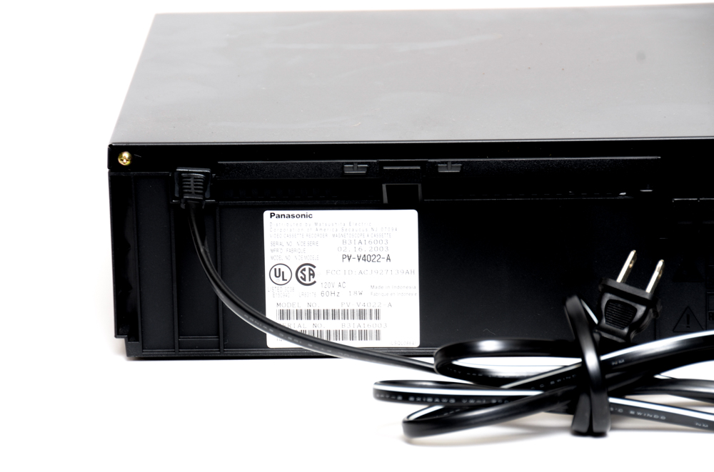 Panasonic Omnivision VCR