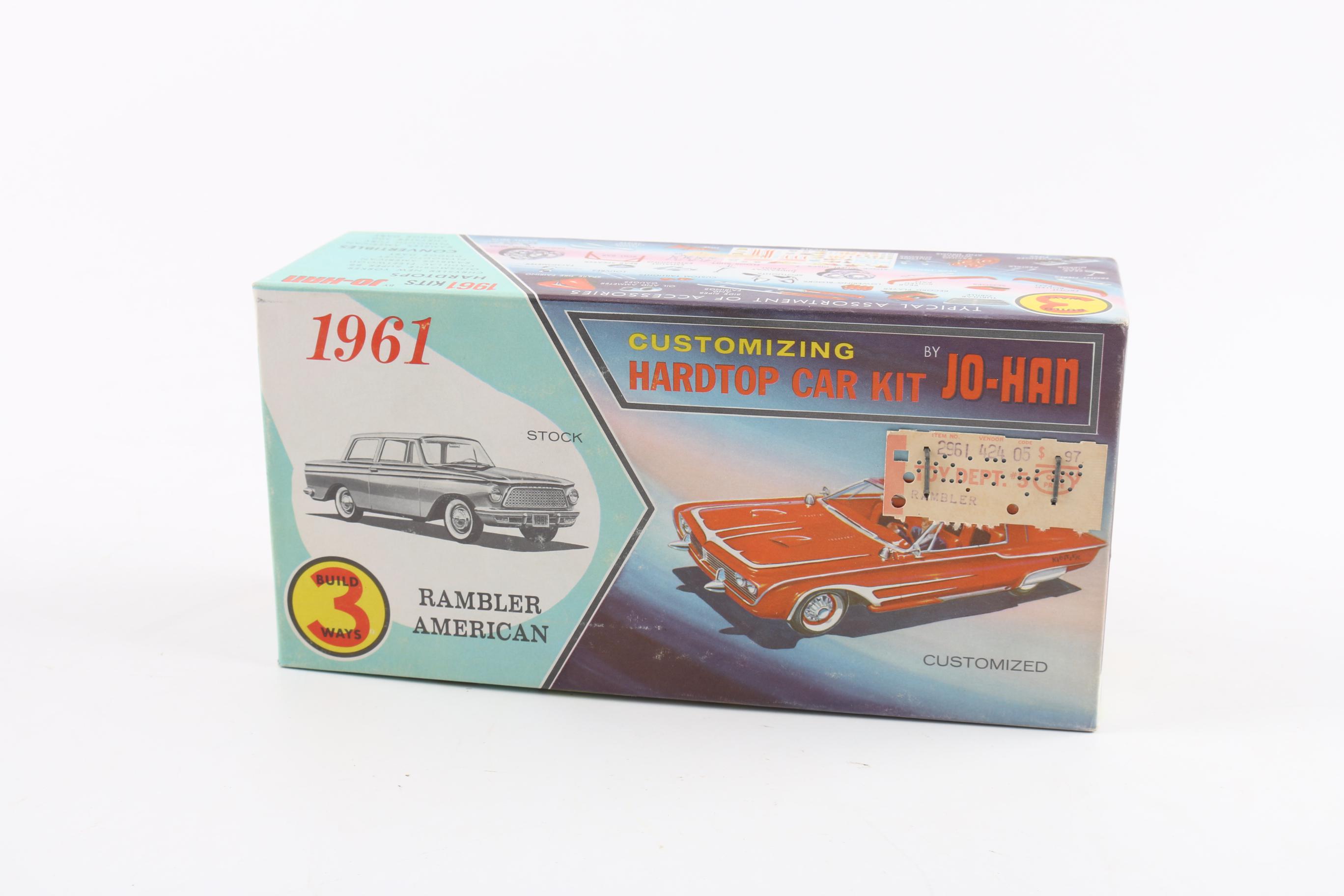 Collection of Vintage Johan Model Boxes