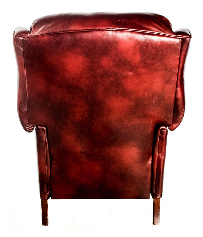 Pair of Faux Leather Recliners