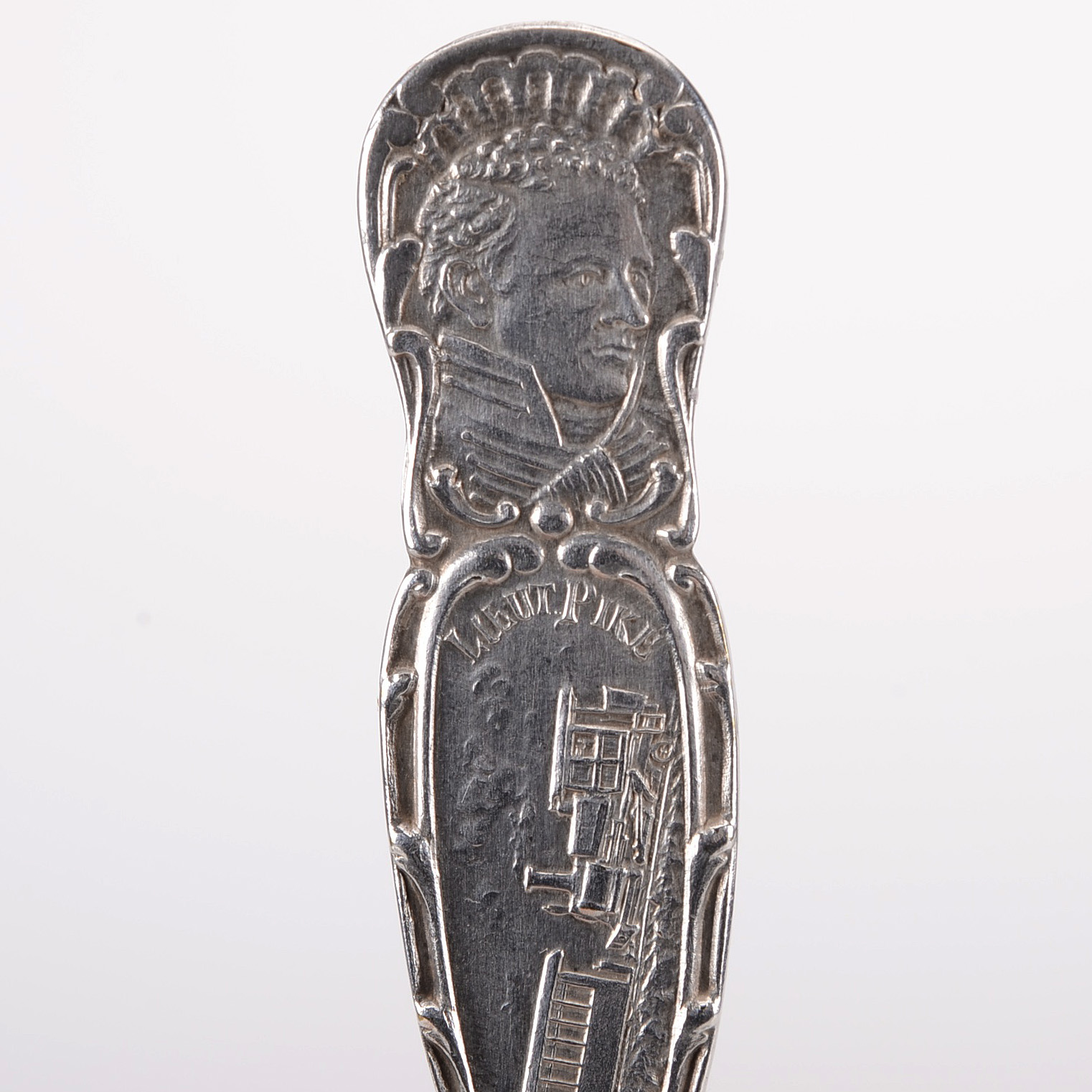 Vintage Silver Plated Pikes Peak Cog Railway Souvenir Spoon