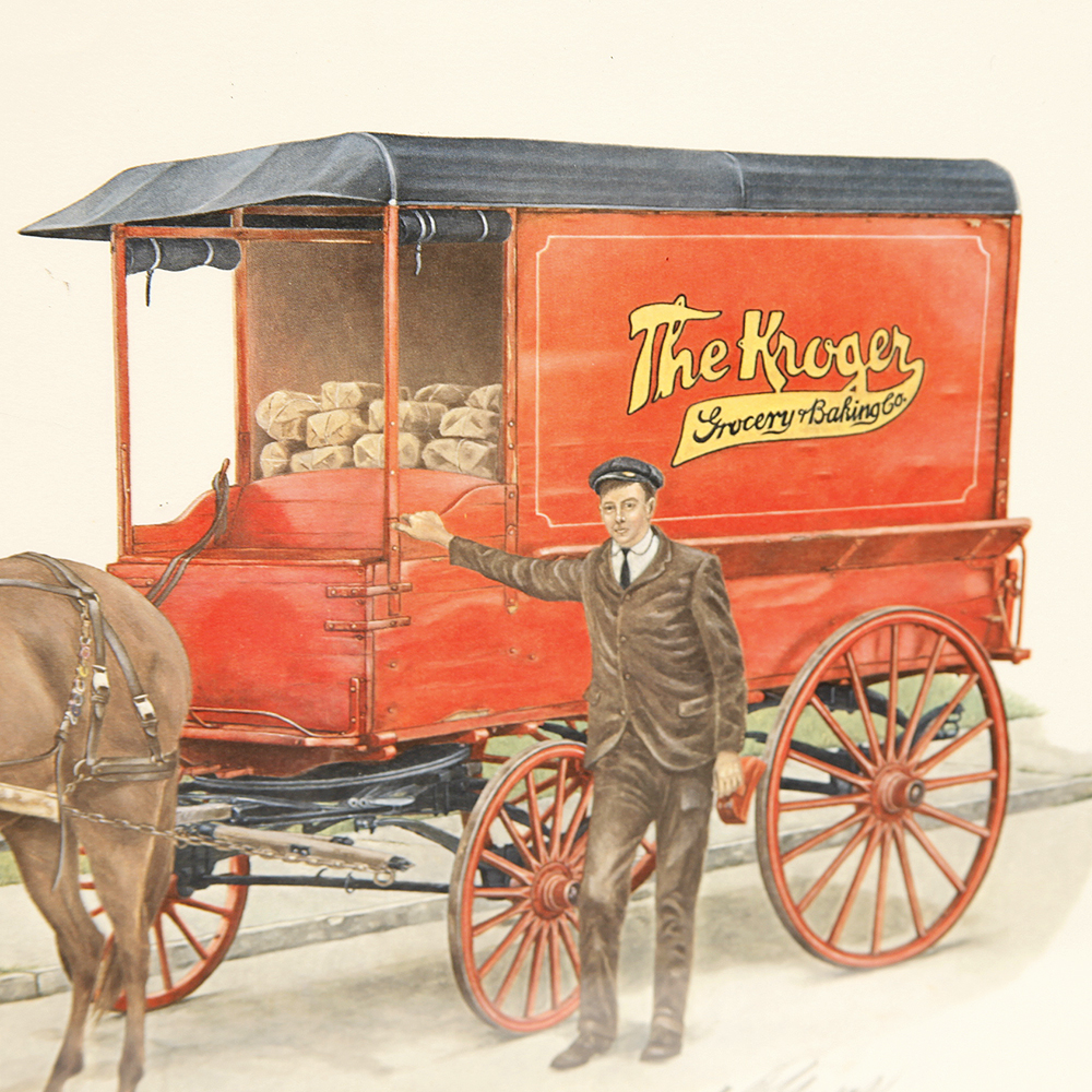 C. Don Ensor Kroger Anniversary Print "In The Beginning"