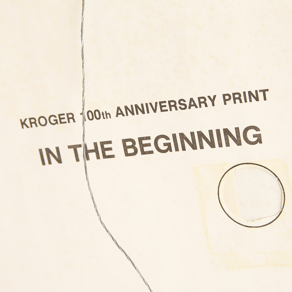 C. Don Ensor Kroger Anniversary Print "In The Beginning"