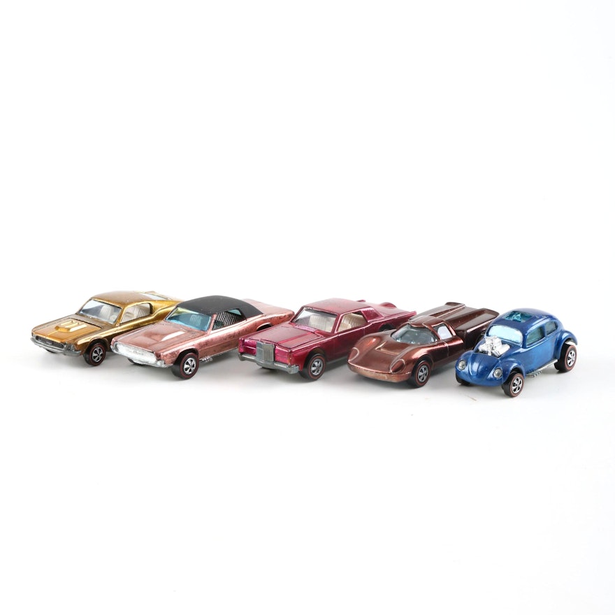 1968–1970 Mattel Hot Wheels Redline Cars