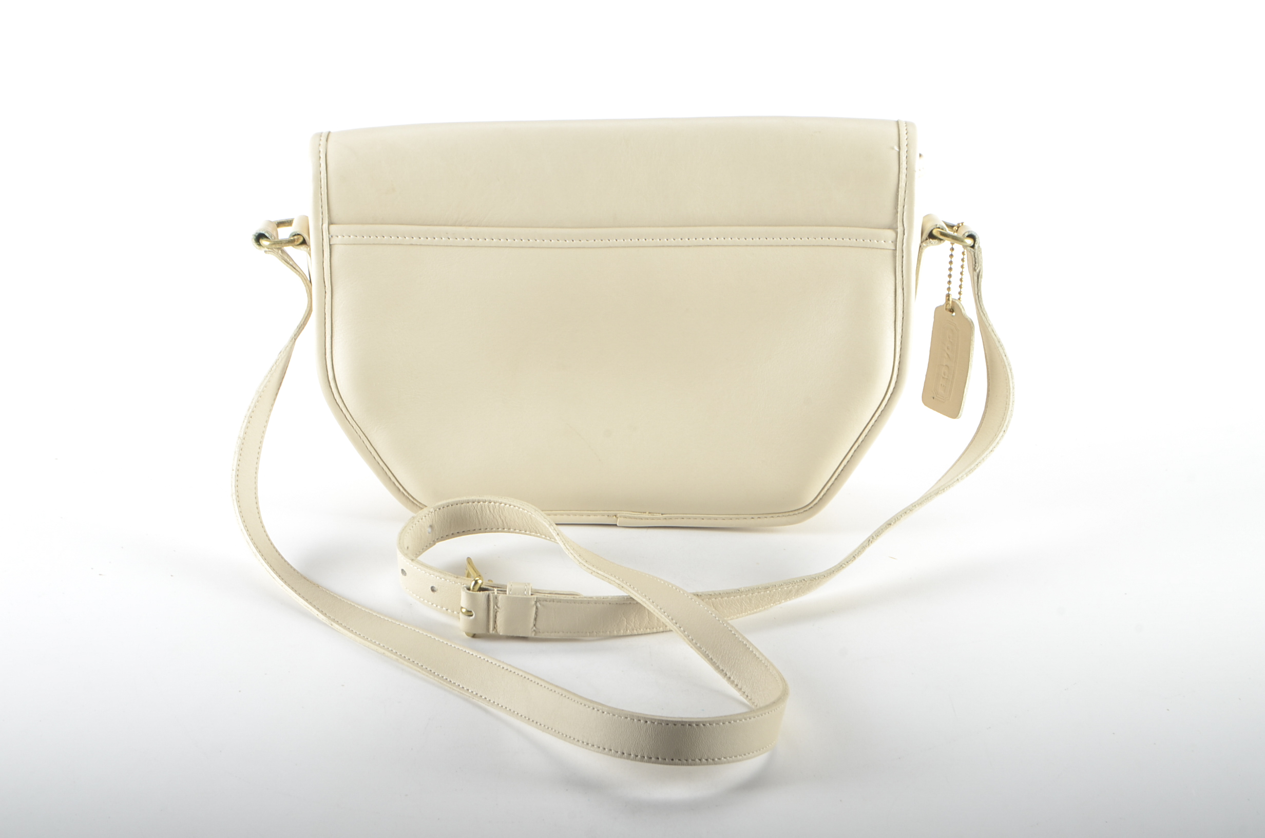 Vintage Coach Vista Geometric Crossbody Bag