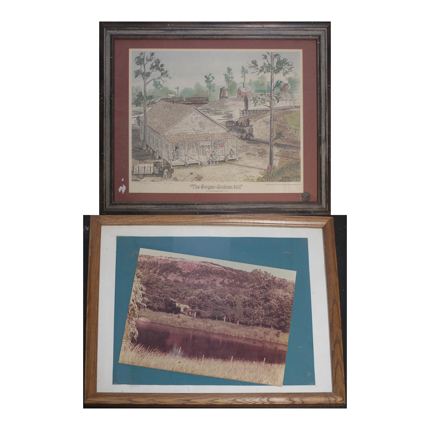 Shelton Miles 1984 Signed Limited Edition Print "The Grogan-Cochran Mill"