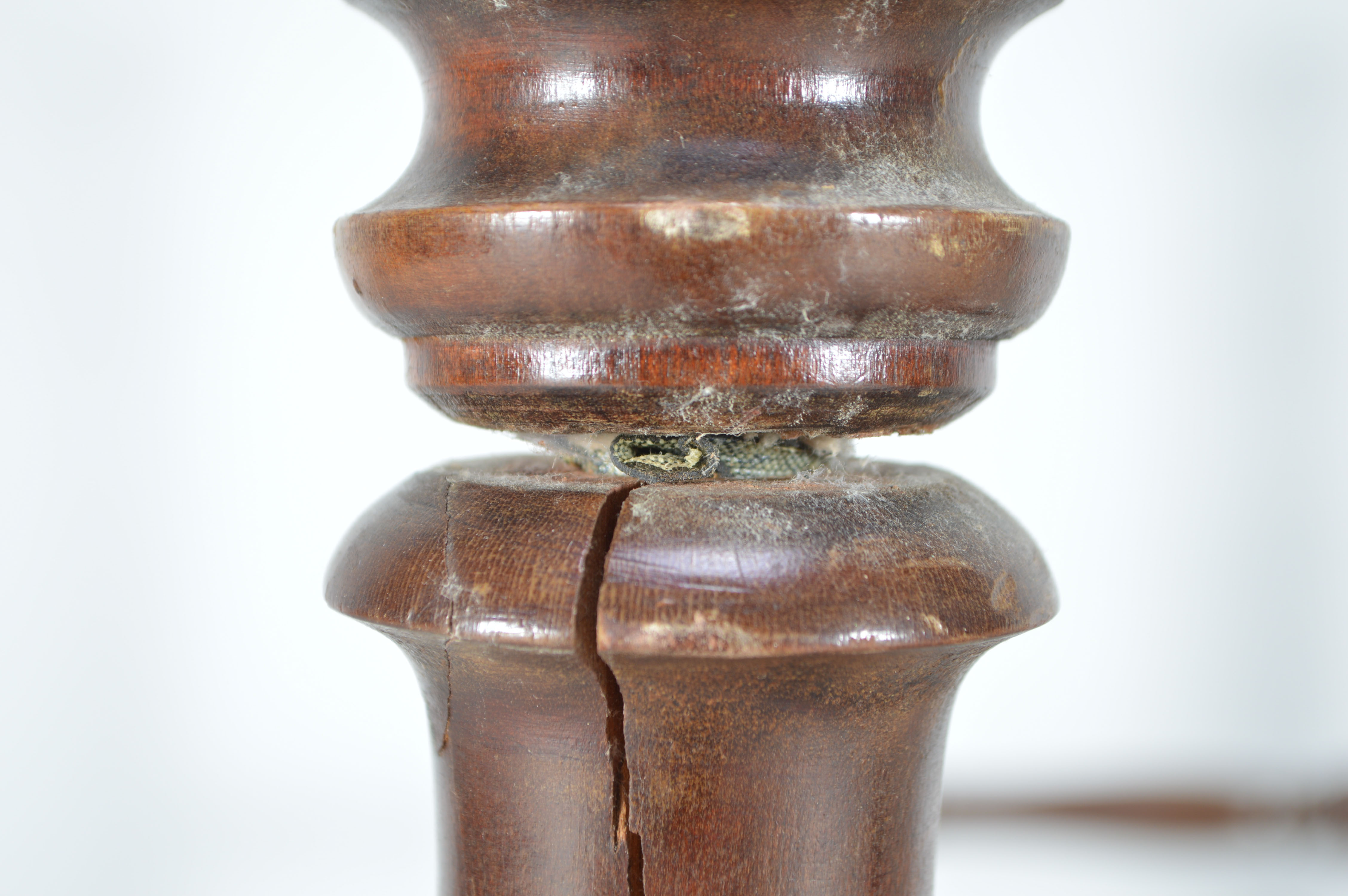 Vintage Chippendale Style Twin Bed Frame