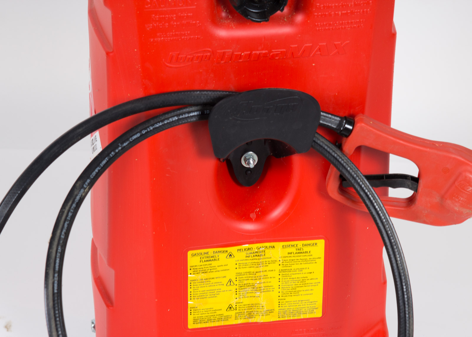 Flon'Go DuraMax Rolling 14 Gallon Gas Can with Gravity Feed Hose