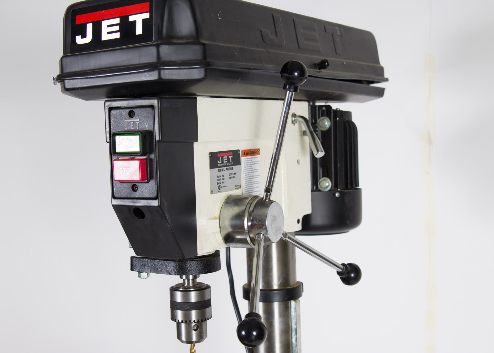 Jet Model JDP-17MF Drill Press on Wheels
