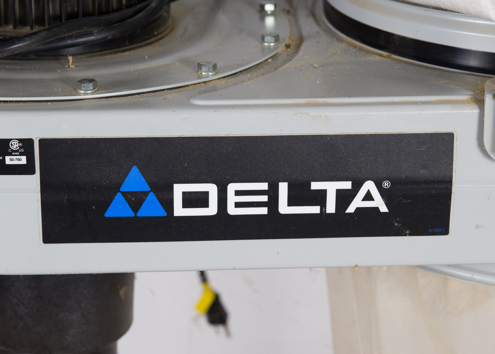 Delta Model 50-760 1-1/2 HP Dust Collector on Wheels