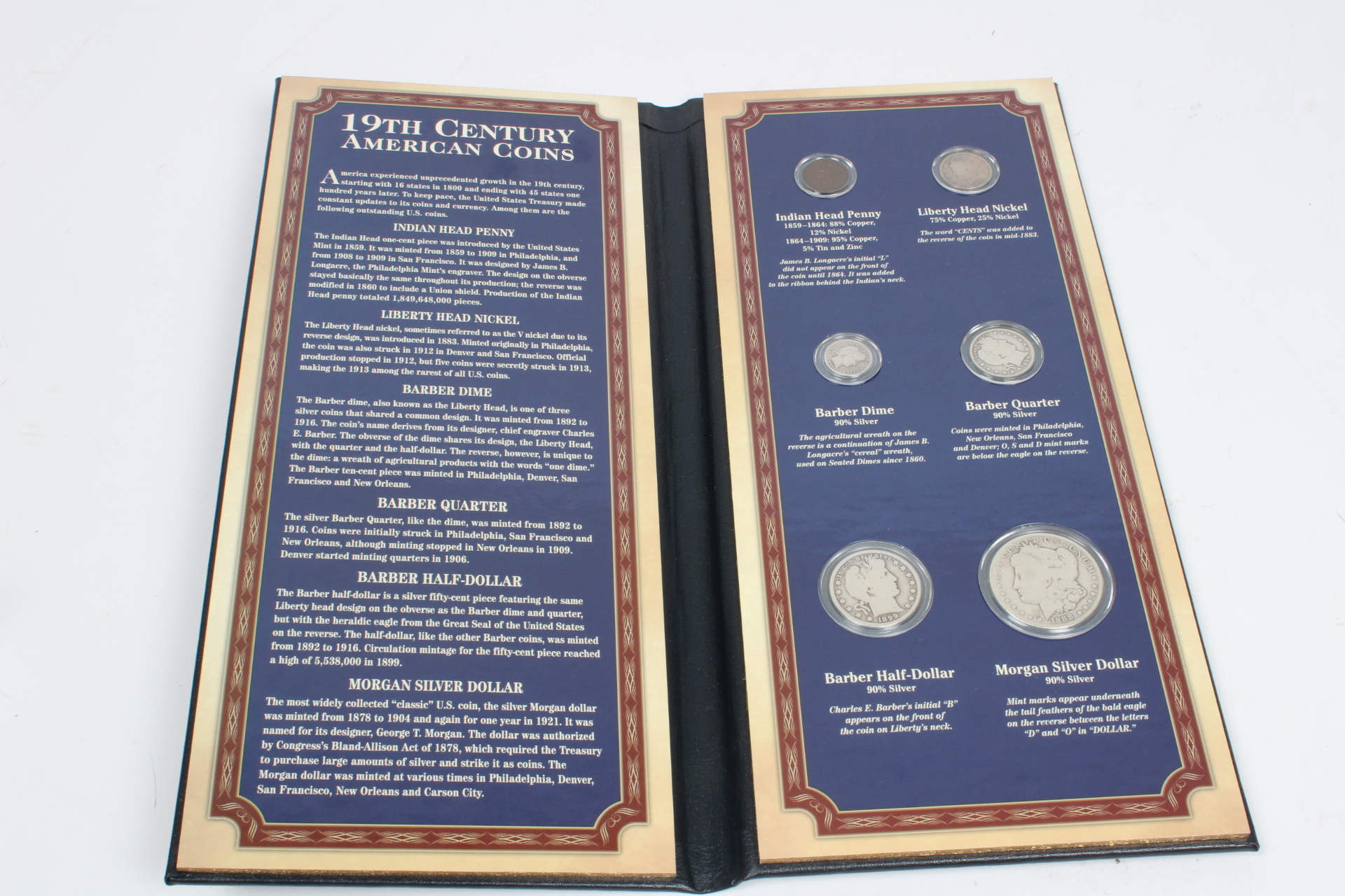 Set of 19th Century American Coins