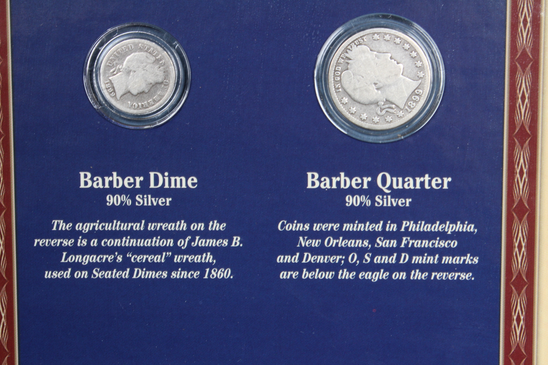 Set of 19th Century American Coins