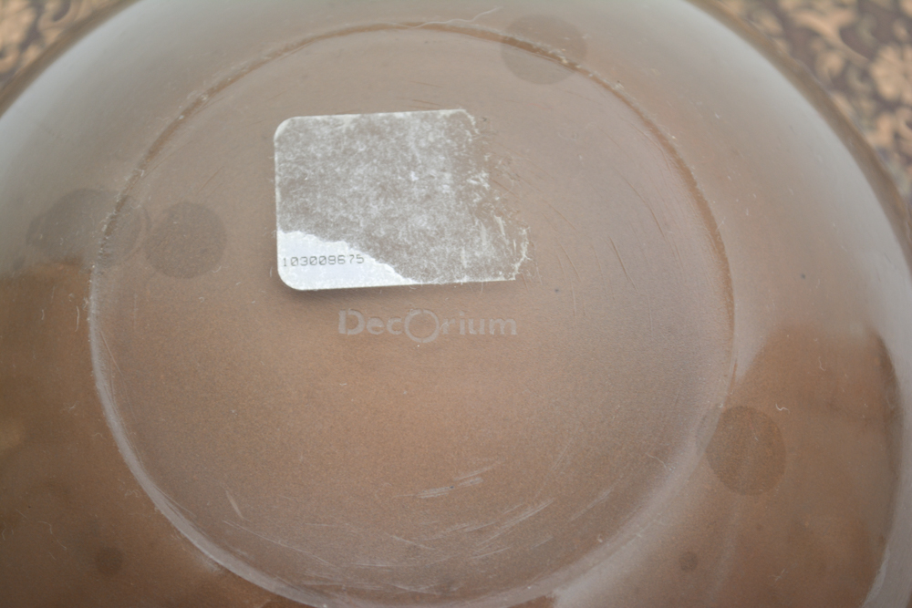 Decorium Ottoman Gold Glass Ewer with Bowl