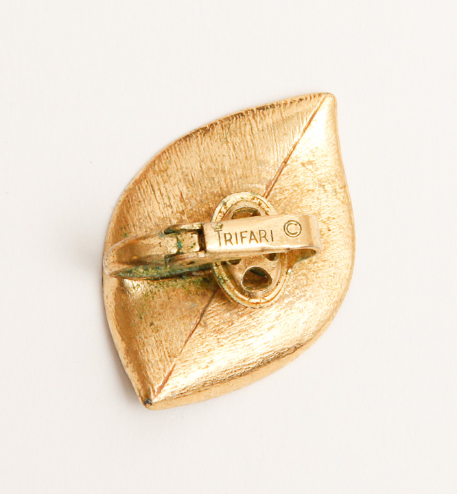 Collection of Vintage Costume Jewelry Including Trifari