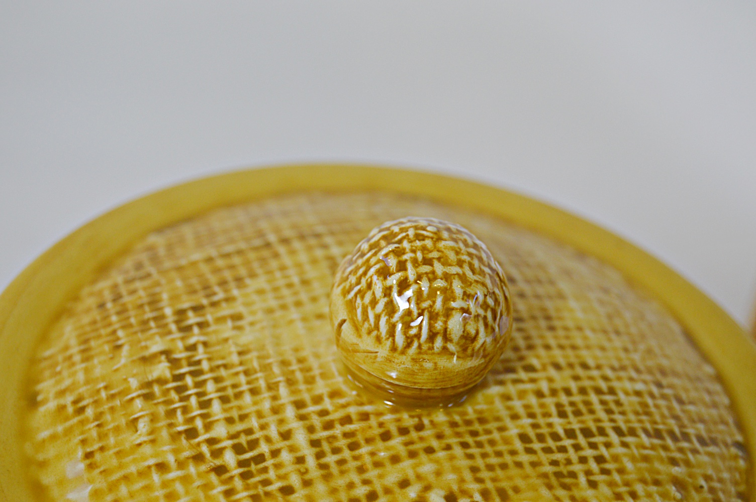 Italian Vietri "Jute" Ceramic Canister Set