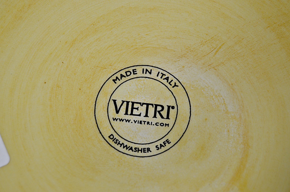 Italian Vietri "Jute" Ceramic Canister Set