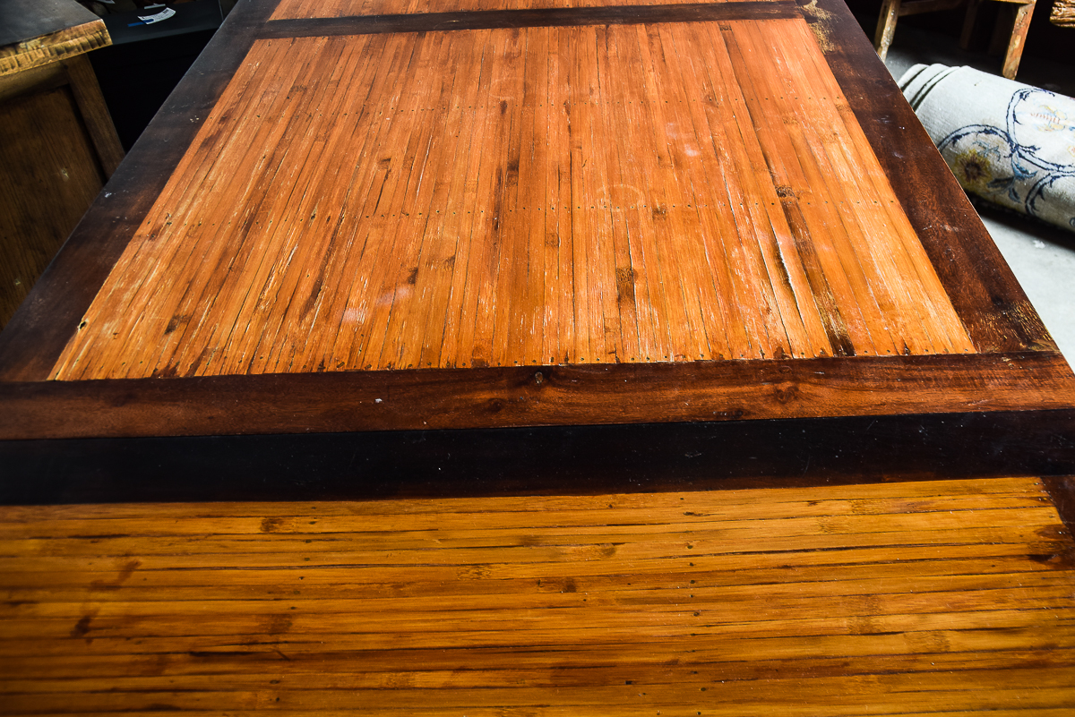 Dining Room Table with Two Extension Leaves