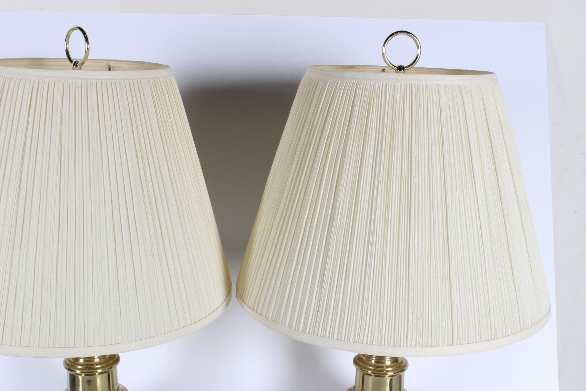Pair of Brass Table Lamps