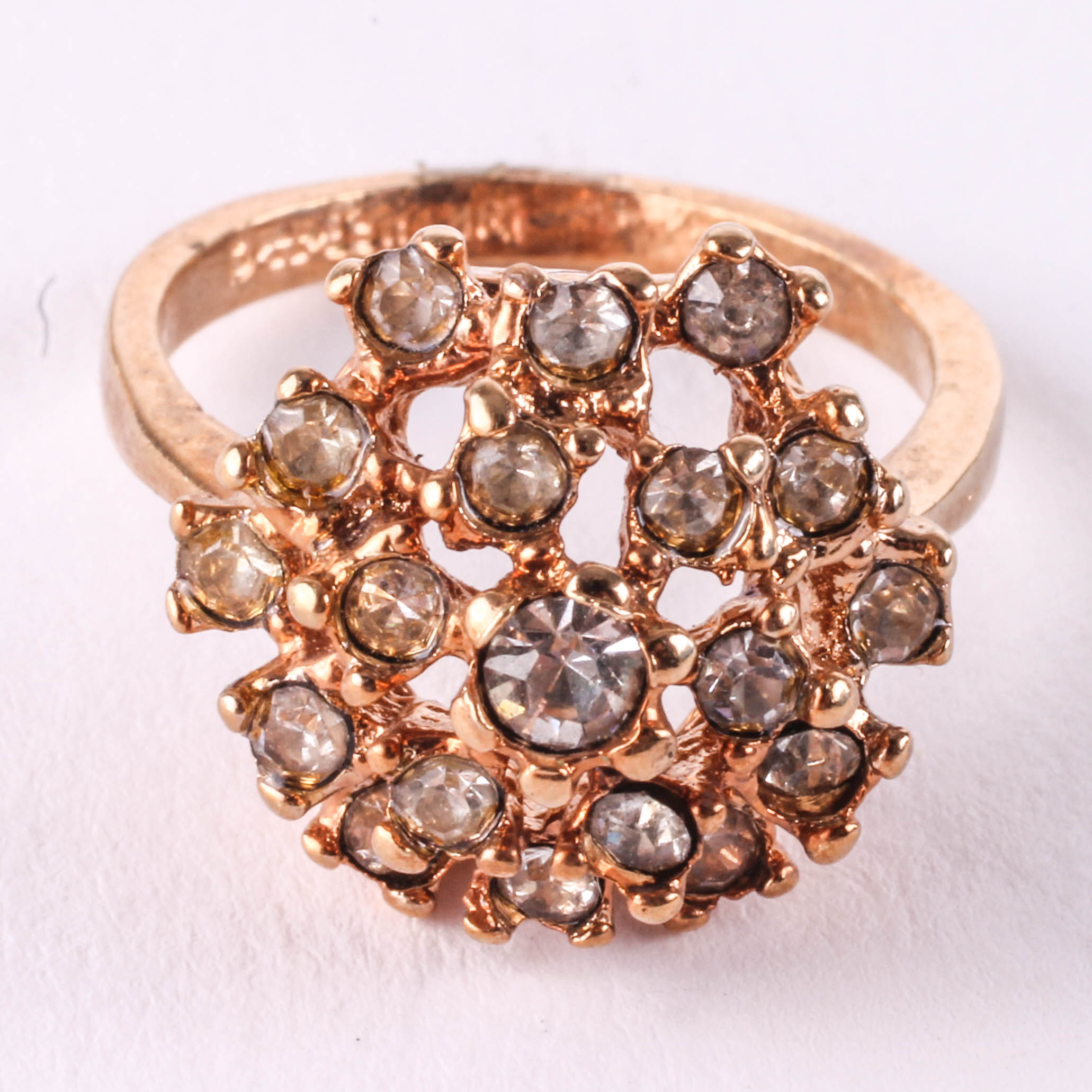 Assortment of 18K Gold Electroplated Rings