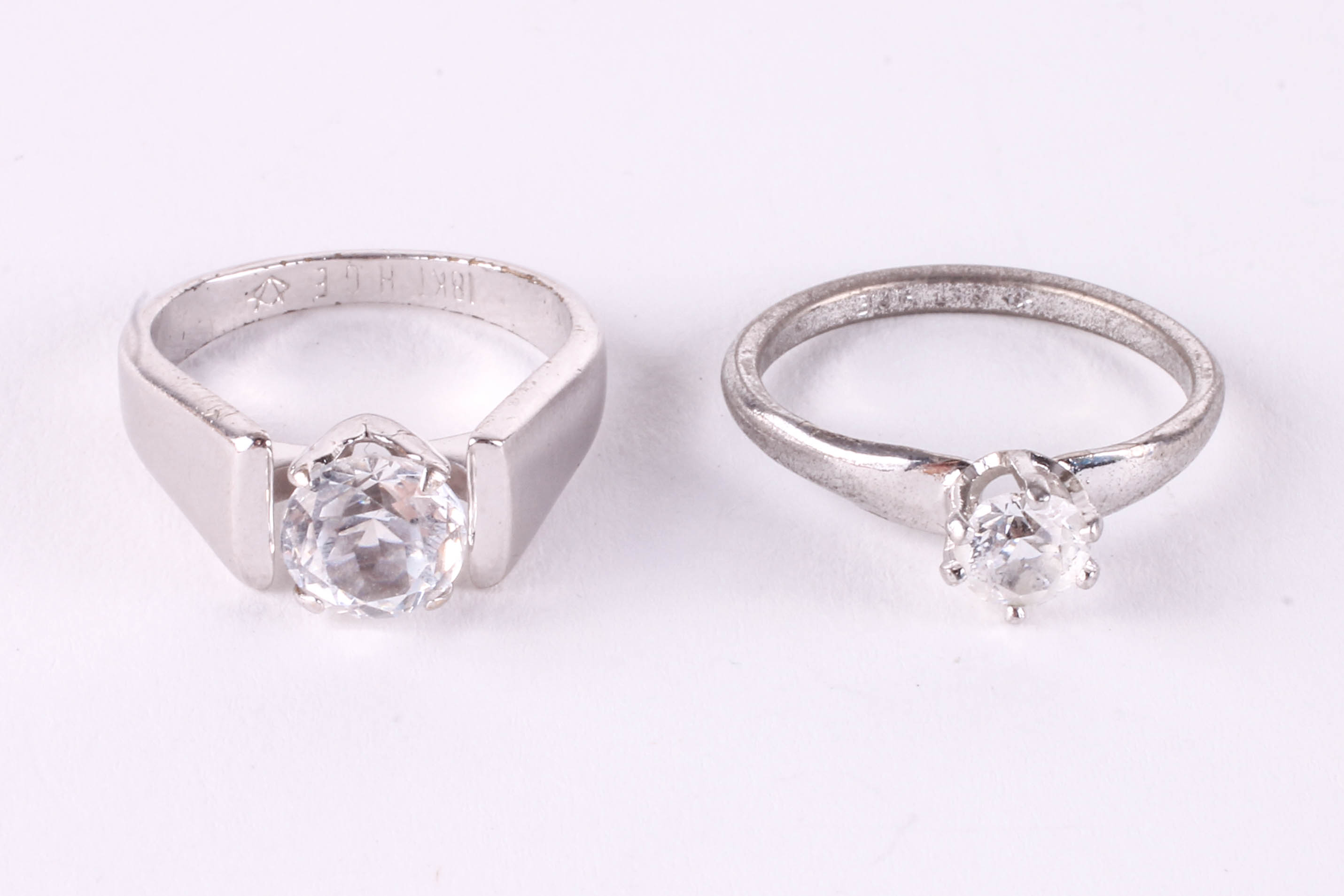 Assortment of 18K Gold Electroplated Rings