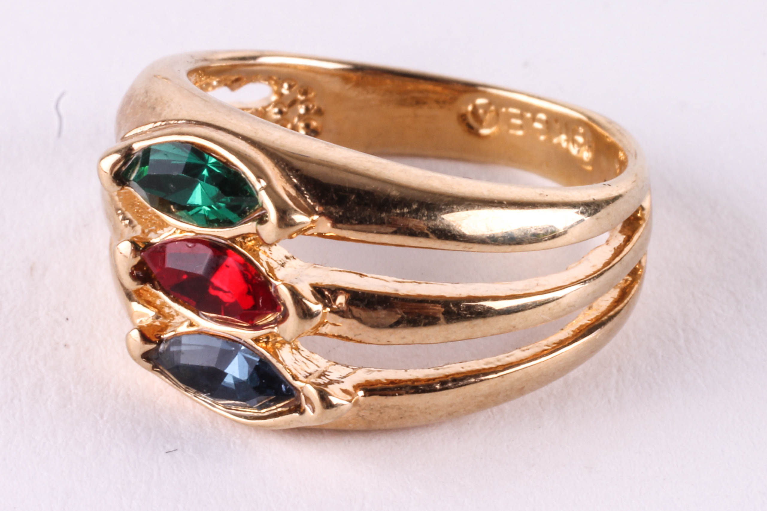 Assortment of 18K Gold Electroplated Rings