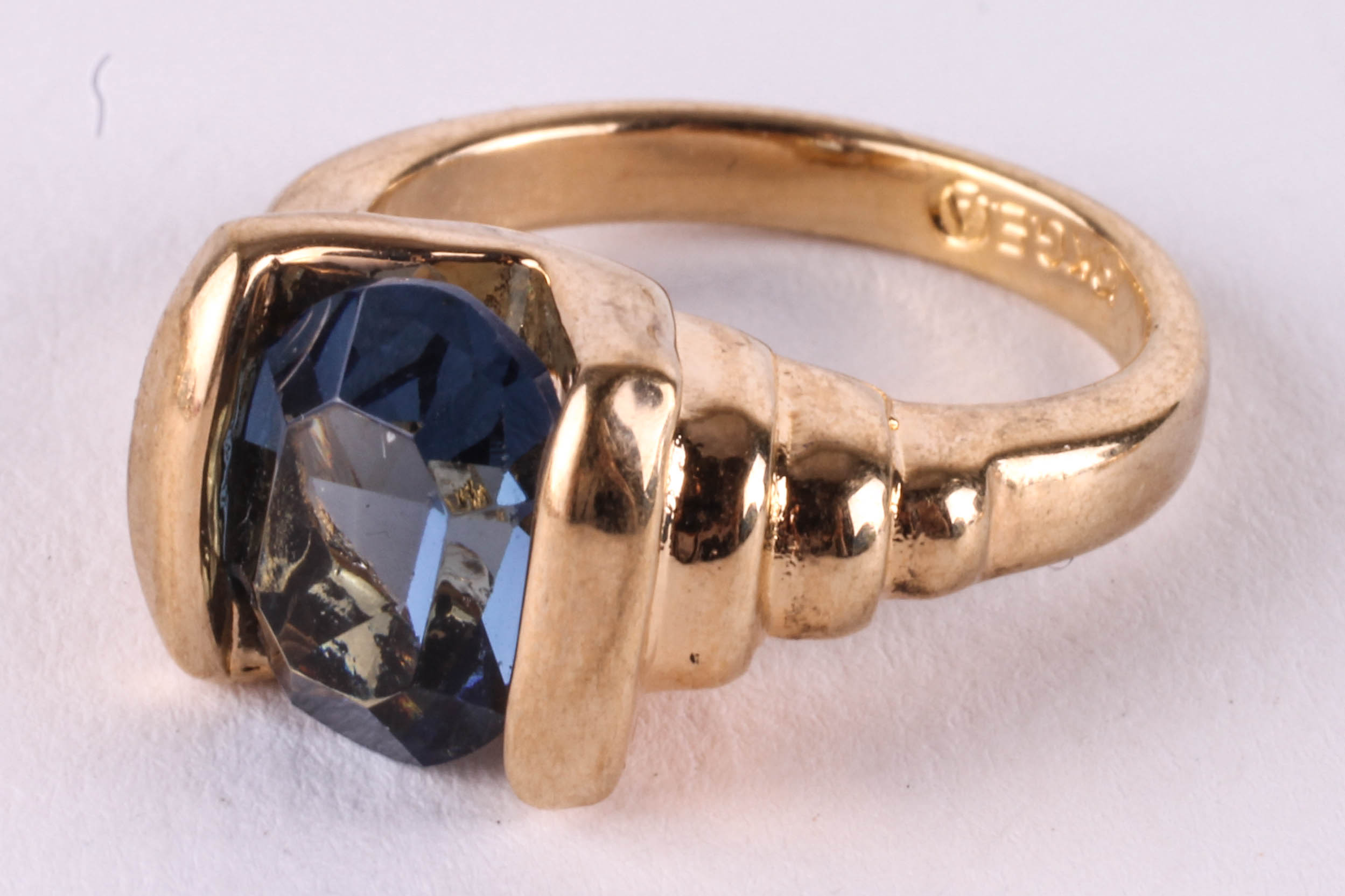 Assortment of 18K Gold Electroplated Rings