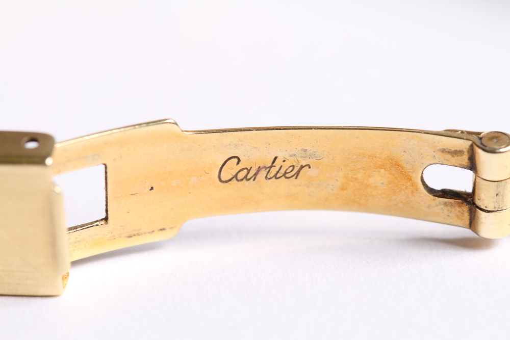 18K Gold Cartier Santos Women's Watch