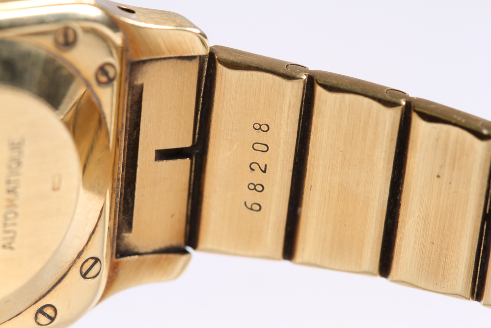 18K Gold Cartier Santos Women's Watch