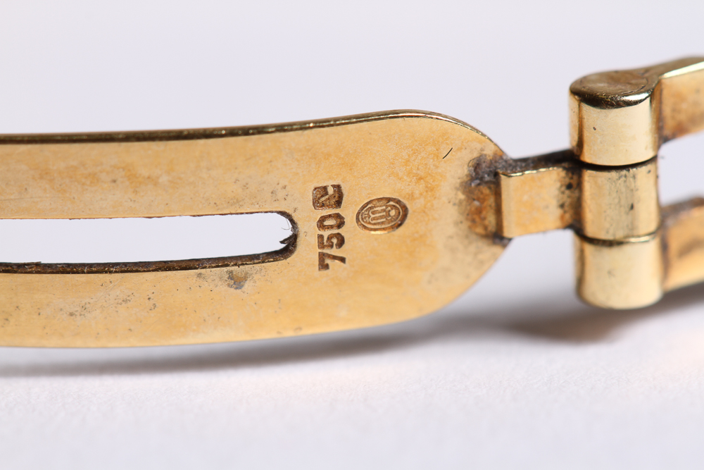 18K Gold Cartier Santos Women's Watch