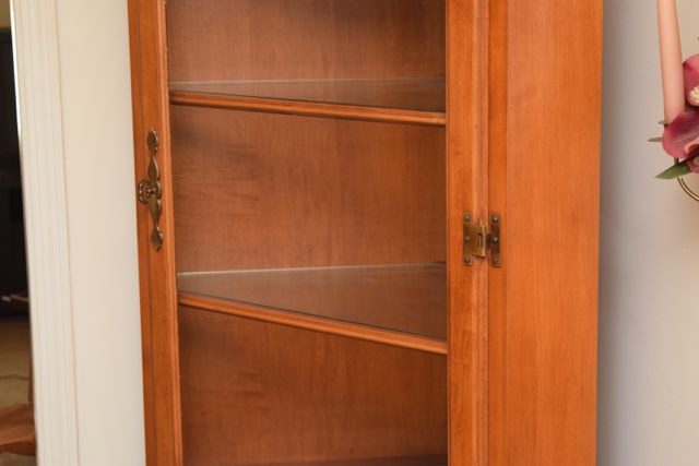 Tell City Maple Corner Cabinet