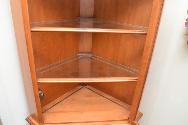 Tell City Maple Corner Cabinet