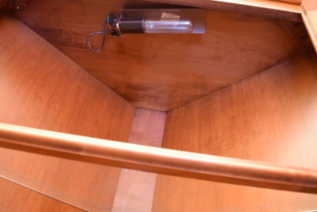 Tell City Maple Corner Cabinet