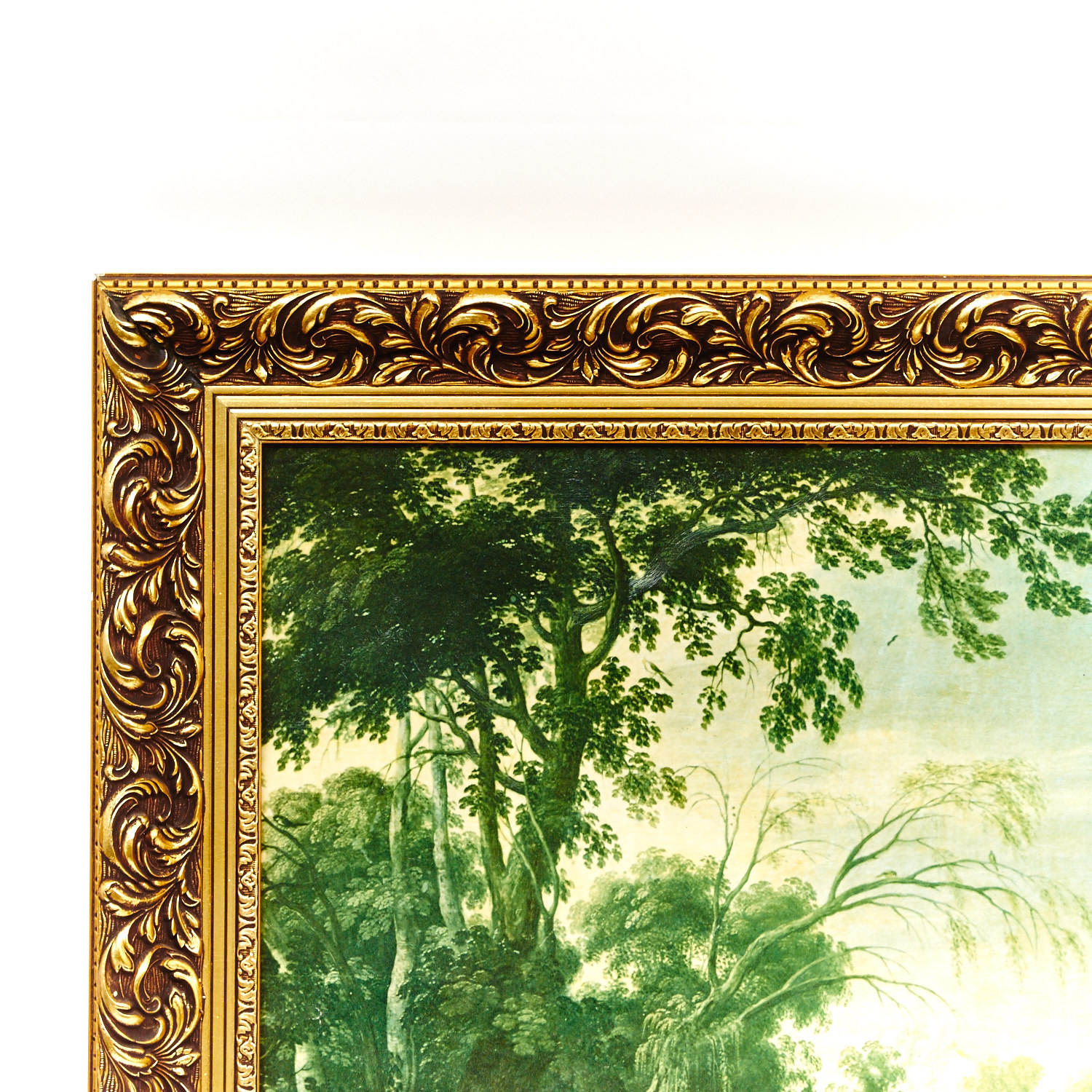 After Sebastian Vrancx Offset Lithograph "Landscape with a Lake"