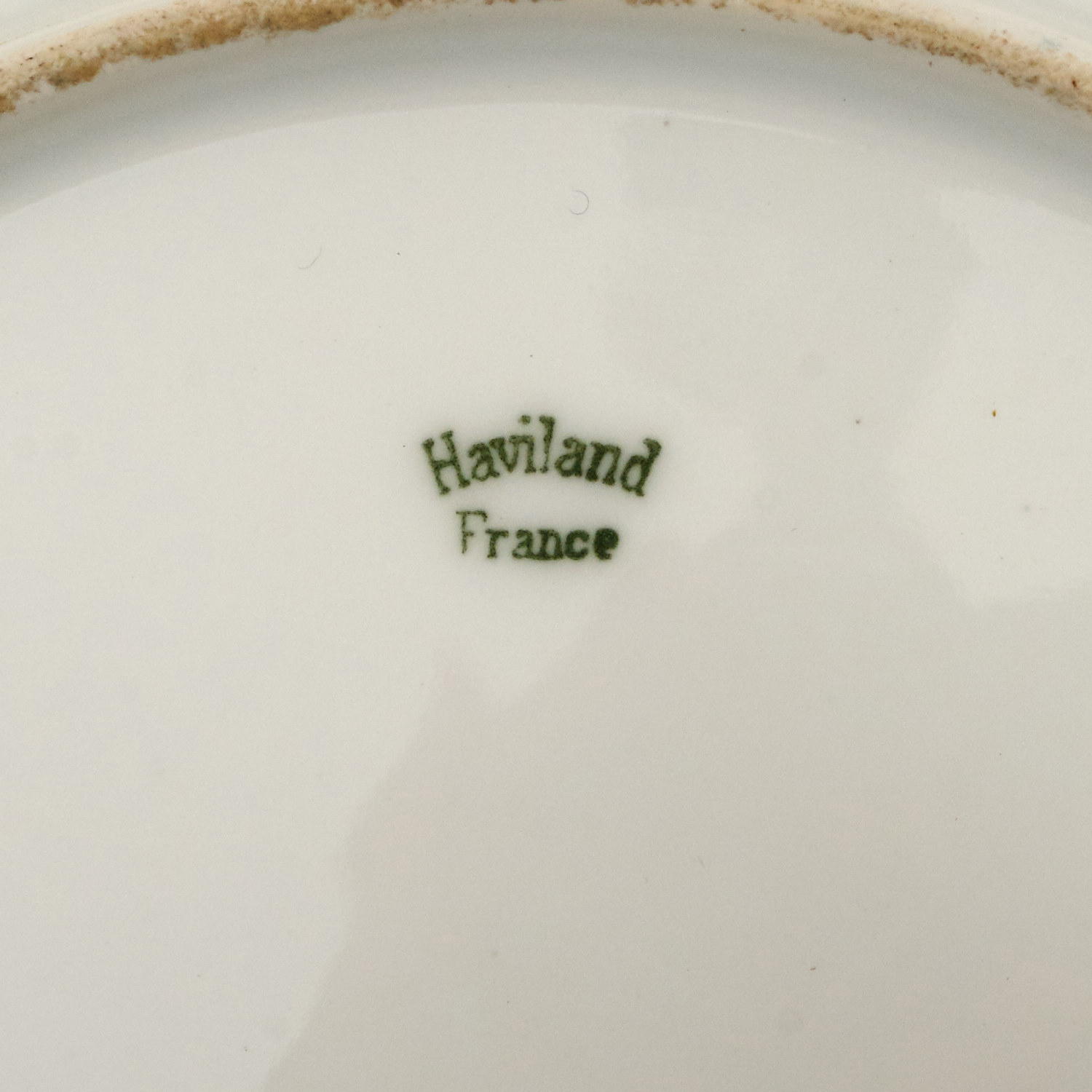 Assortment Six Vintage Porcelain Plates