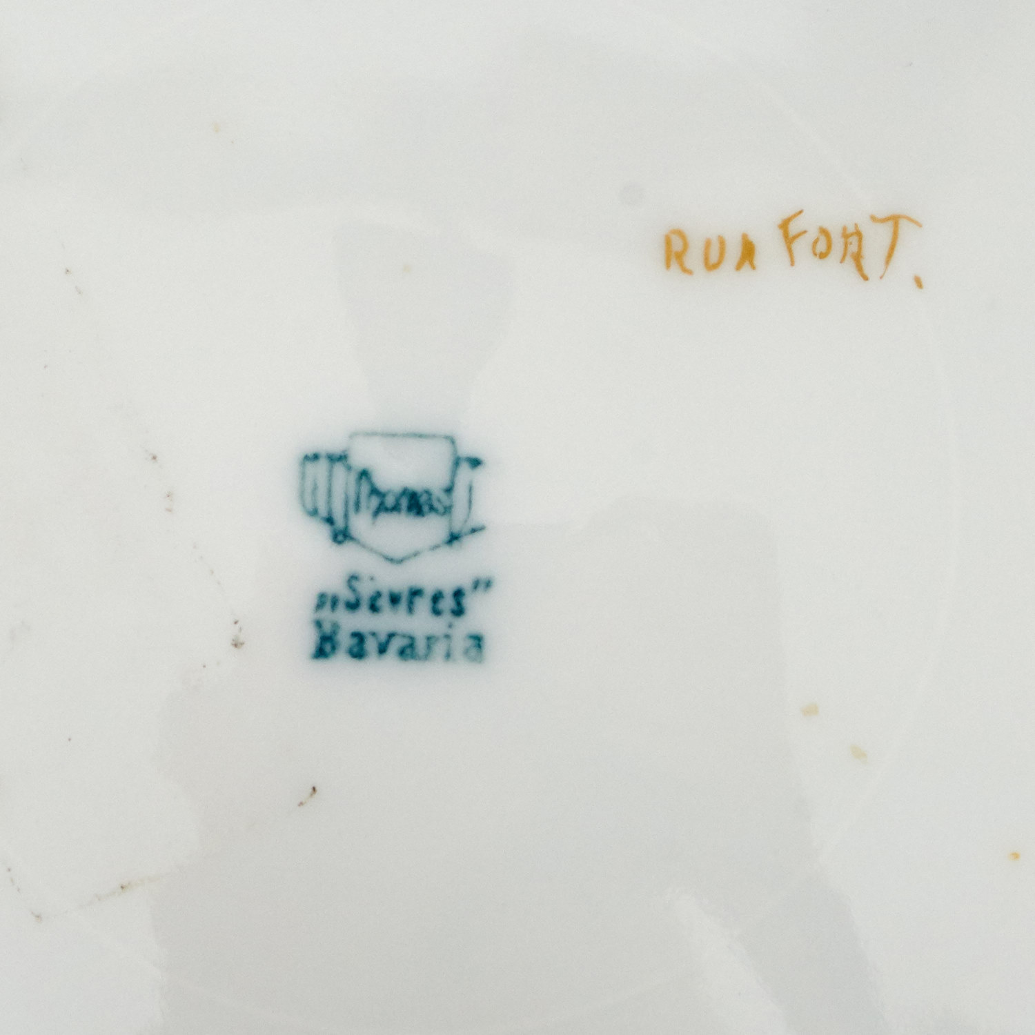 Assortment Six Vintage Porcelain Plates