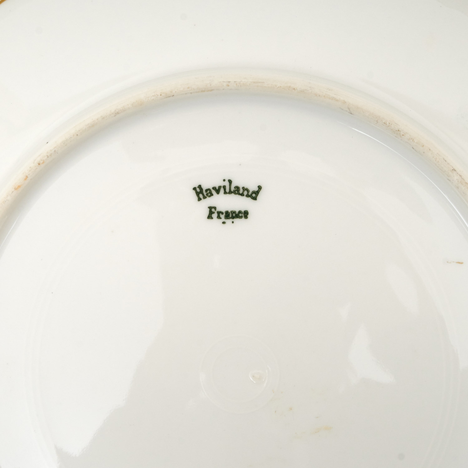 Collection of Four Vintage Porcelian Plates