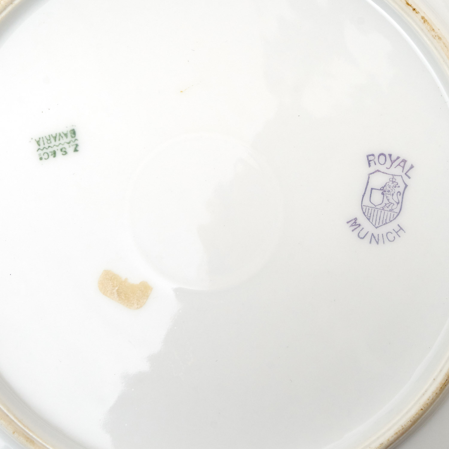 Collection of Four Vintage Porcelian Plates