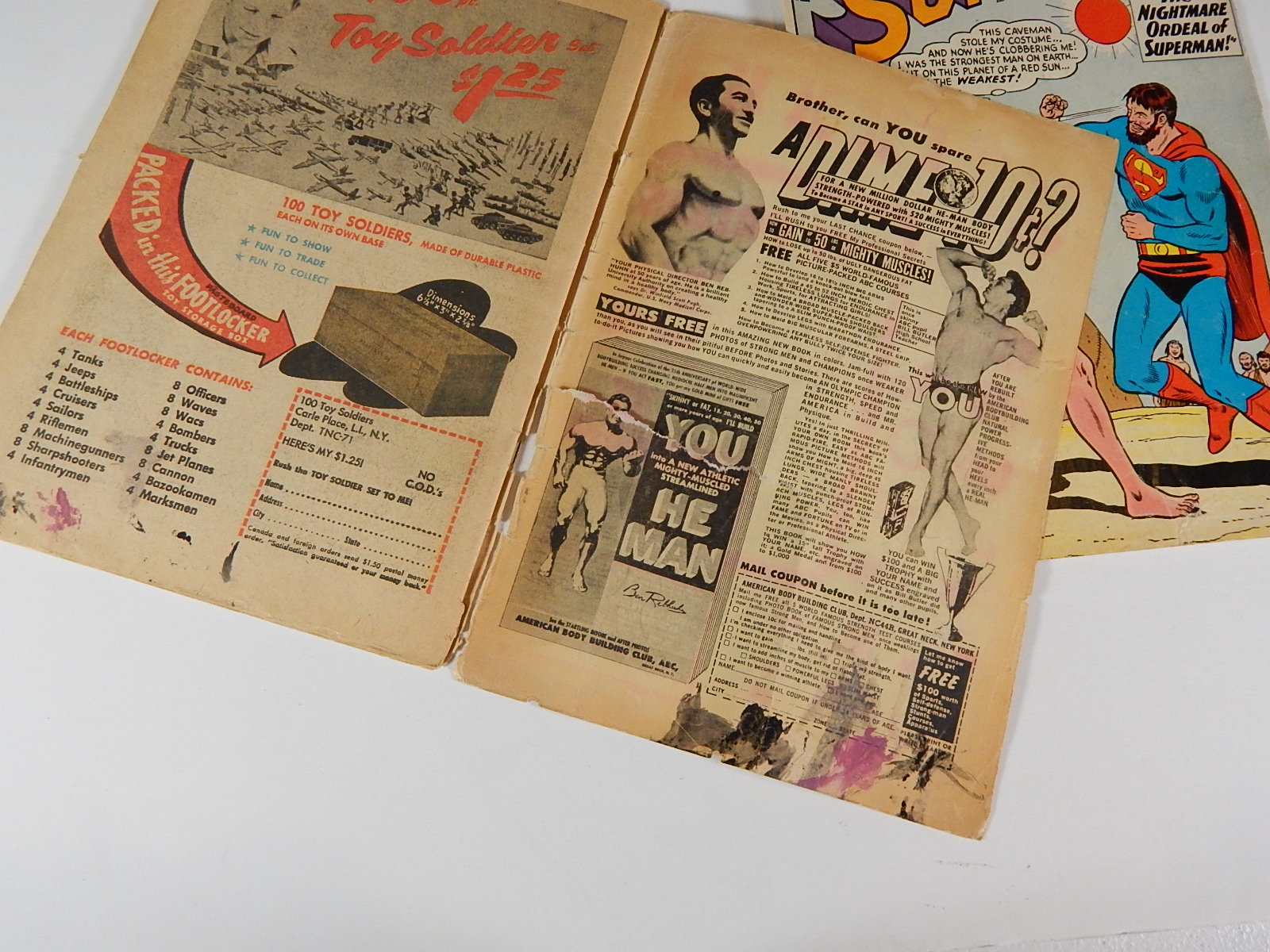 Sixty-One 1960s Silver Age Comic Books