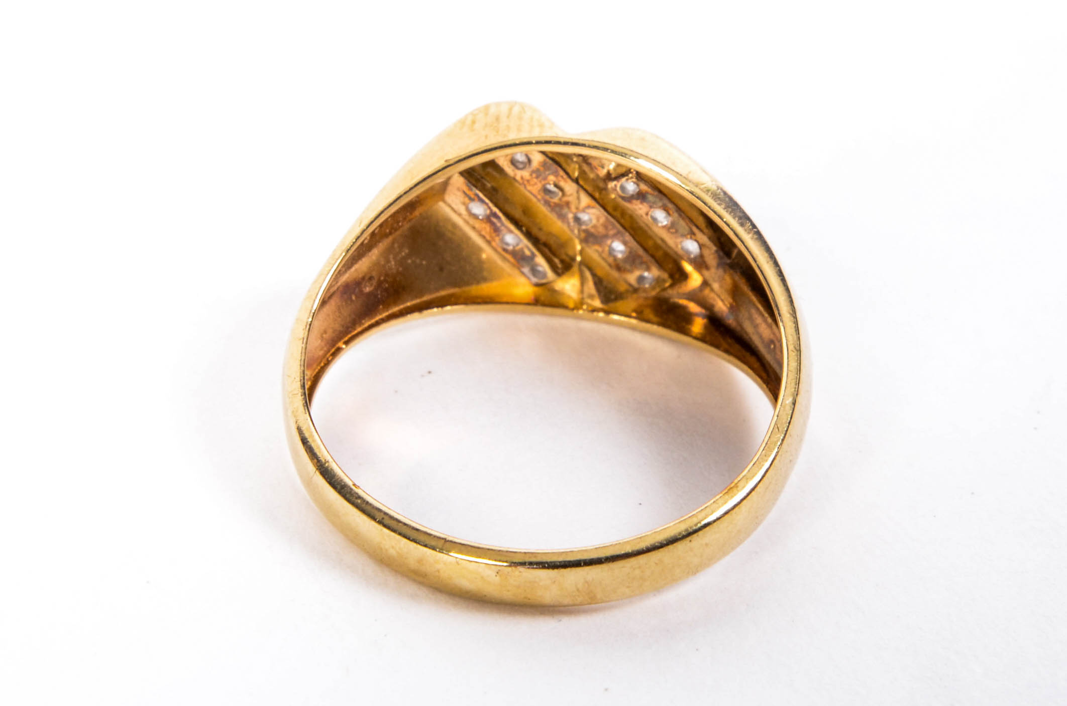 Men's 10k Gold and Diamond Ring