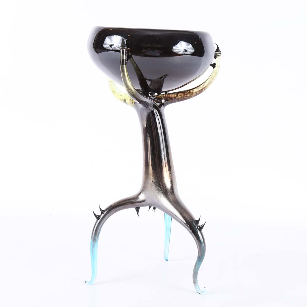 David Wilson Art Glass Chalice