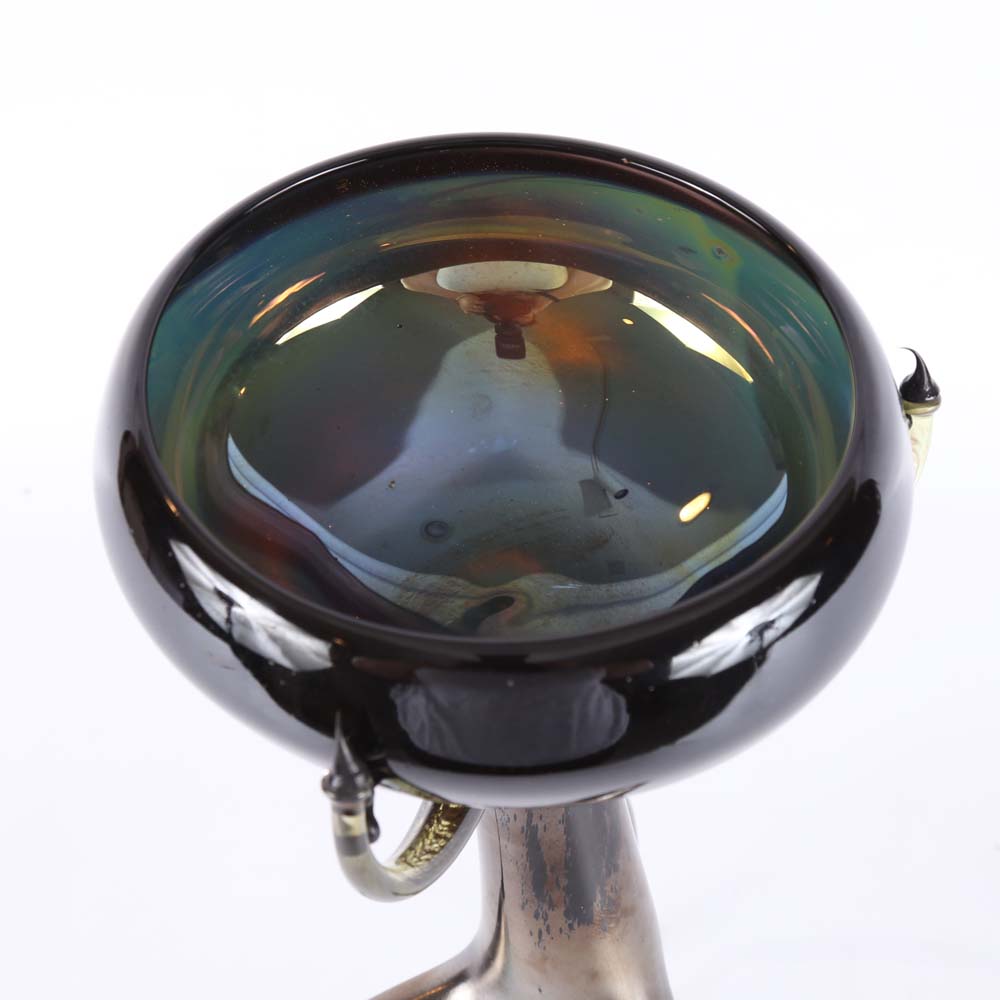 David Wilson Art Glass Chalice