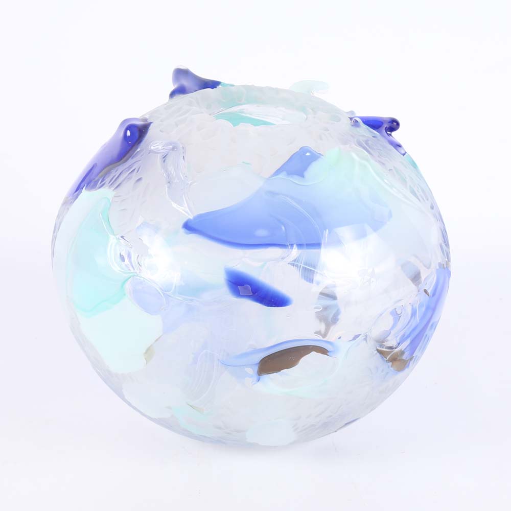 Judson Guerard Art Glass Bowl