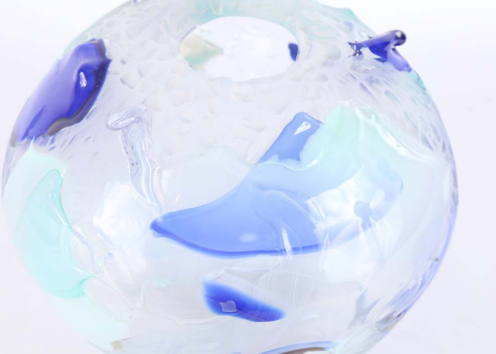 Judson Guerard Art Glass Bowl